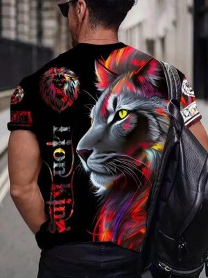 Men Colored Casual Outfit